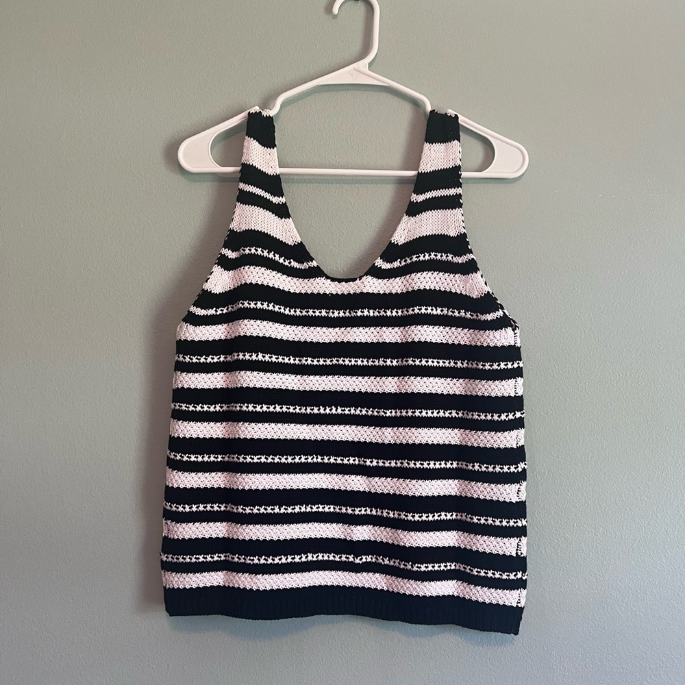 Vici Black and White tank